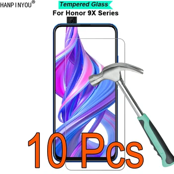 10 יח/הרבה עבור Huawei הכבוד 9X / פרו 9H קשיות 2.5 D אולטרה-דק הקשיח מזג זכוכית סרט מגן מסך השומר