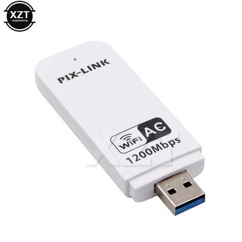 1200M USB3.0 כרטיס רשת 802.11 AC Dual Band Wi-fi מתאם 2.4 G/5G WiFi אלחוטית הגברה האות מקלט משדר
