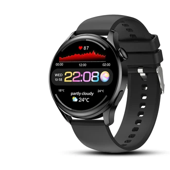 2023 אוהבי שעון חכם גברים, נשים, 1.2 אינץ ' מיני מלא מסך מגע קצב הלב, לחץ הדם Bluetooth שיחה Smartwatch לנשים