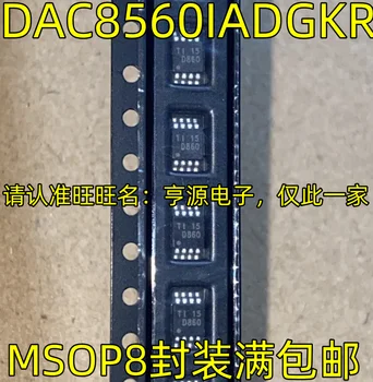 2pcs מקורי חדש DAC8560IADGKR מסך מודפס D860 MSOP8 pin 16 bit DAC ממיר אנלוגי לדיגיטלי צ ' יפ