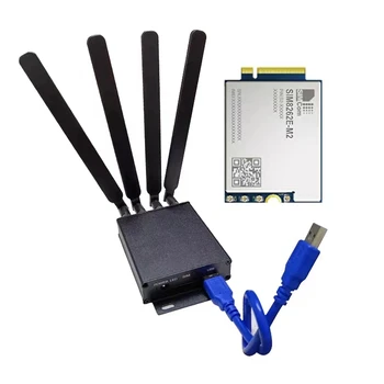 4G 5G מודול אינטרנט עם מודם מקרה מ 2 USB3.0 5G פיתוח המנהלים עם Quectel RM520N-GL RM502Q-AE RM500Q-GL