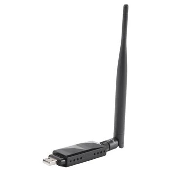 AR9271 ערכת השבבים 150Mbps USB אלחוטי מתאם WiFi 802.11 N כרטיס רשת עם 5DBi אנטנה עבור Windows/8/10/קאלי לינוקס