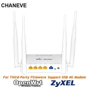CHANEVE 802.11 n 300Mbps Wireless WiFi נתב MT7620N Chipset תמיכה Padavan/אומני II/OpenWRT/OS קושחה עבור 3G 4G מודם USB