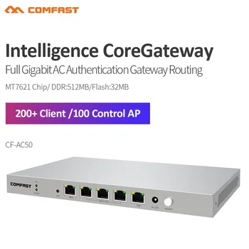COMFAST CF-AC50 Gigabit WiFi AC נתב Enterprise Gateway חלקה נדידה רב וואן איזון עומסים QoS PPPoE 4 Wan/LAN Port