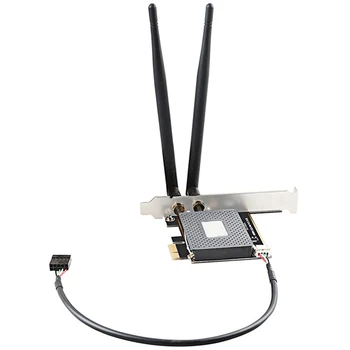 MINI PCIE שולחן העבודה Wifi מתאם PCI-E X1 אלחוטי WiFi רשת מתאם ממיר הכרטיס תומך ב-Bluetooth למחשב