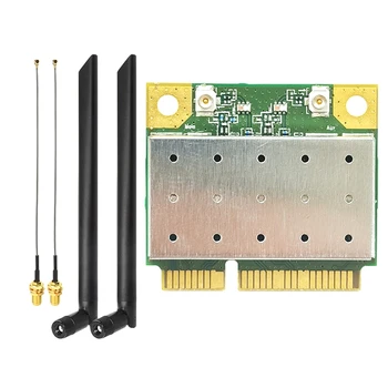 MT7612EN 2.4 G 5G Dual Band Wireless Gigabit כרטיס רשת מיני PCIE WIFI מודול כרטיס רשת עבור לינוקס אנדרואיד