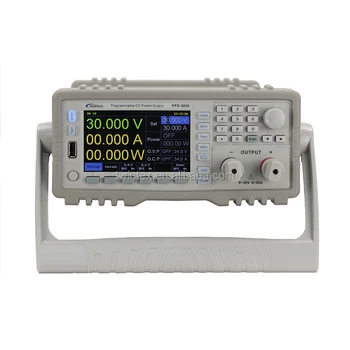 PPS-3030 0-30V 30 אמפר מתכוונן מעבדה דיוק DC החלפת לתכנות אספקת חשמל 30V 30A 900W עם חישה מרחוק