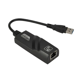 USB 3.0 ל-Gigabit LAN כרטיס USB Ethernet Adapter 1000 Mbps כרטיס רשת עבור אנדרואיד Tv שולחן העבודה של מחשב נייד