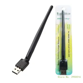 USB2.0 Wireless Adapter כרטיס MT7601 עבור IPTV WiFi USB Dongle הכנס-הפעל WIFI מקלט משדר