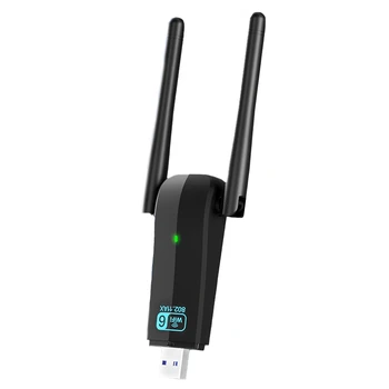 WiFi 6 מתאם USB כפול הלהקה AX1800 2.4 G/5GHz אלחוטי כרטיס רשת USB 3.0 WiFi6 מתאם עבור Windows 7/10/11