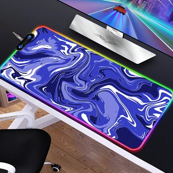 אמנות שכבות נוזל משטח עכבר גדול Gaming Mousepad לחשב מחצלת עכבר גיימר תפרים השולחן מחצלת Xxl עבור מחשב מקלדת עכבר השטיח