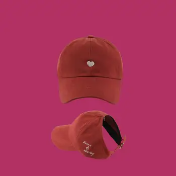הגנה מפני שמש כובע מסוגנן רקום מודפס קיץ, כובעי בייסבול עם מורחבת ברים מתכוונן כיפת השמש כובעים על אופנת רחוב