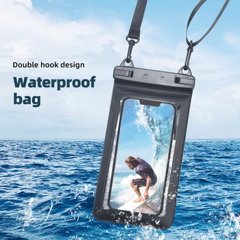 הטלפון עמיד מקרה שחייה שקיות מים הוכחה שקית טלפון נייד כיס PV כיסוי עבור iPhone 12 11 Pro מקס 8 Huawei Xiaomi Redmi