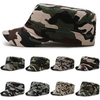 הסוואה כובע בייסבול גברים/הטקטי של הצבא וחיל הנחתים/חיל הים/כובע משאית שטוח כובעי גברים בייסבול הסוואה כובע עצמות Snapback צבאי כובעים