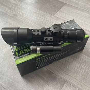 טקטי הרובה ציד מראה חיצוני ארוך טווח אדום/ירוק Reticle Riflescope אופטי רפלקס הראיה 11mm/20 מ 