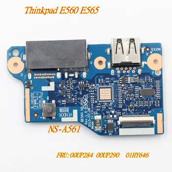 מקורי חדש עבור DC ג ' ק כוח טעינה USB לוח Thinkpad E560 E565 נייד BE560 NS-A561 FRU:00UP284 00UP290 01HY646