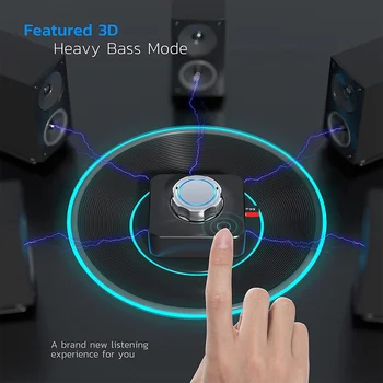 מקלט עם התאמת הידית ב-Bluetooth תואם אודיו מתאם מקלטים.
