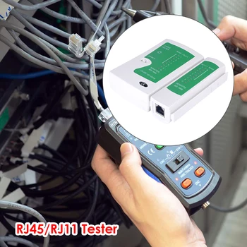 נייד כבל הרשת הבוחן Pro RJ45 RJ11 כבל הרשת הבוחן Ethernet חוט גלאי רשתות תיקון כלי