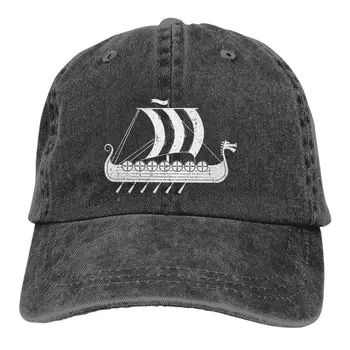 סירות הדרקון דפוס קאובוי כובע בייסבול מתכווננת אבזם בן מתנה מתאים חוצות צל פנאי ועוד