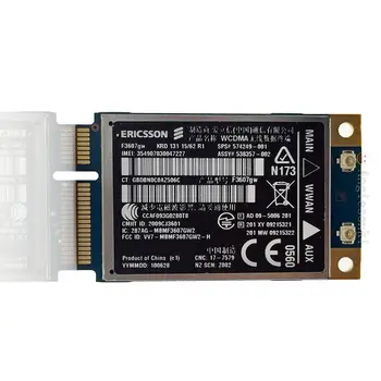 סמארטפון Ericsson F3607GW sps 574249-001 אלחוטית 3G WCDMA HSDPA Mini PCI-E כרטיס H P 2540P 8640 8540W EliteBook 8440P 8740w
