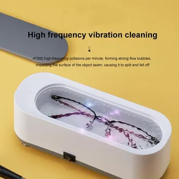 רב תכליתיים ניקוי אולטרהסוני קולי כביסה Sonicator אמבטיה שעונים עדשות מגע משקפיים שיניים תותבות